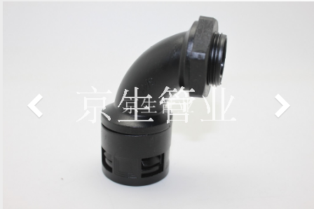 JF25W塑料波纹管弯接头 JF25WM90度圆角弯头 90°弯头